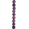 12 Pack: Purple Dyed Imperial Jasper Round Beads by Bead Landing™